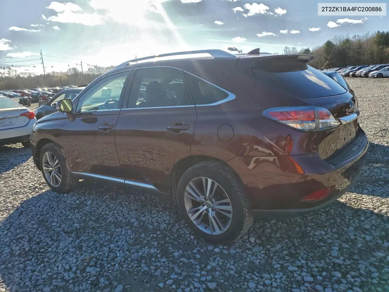 2T2ZK1BA4FC200886 2015 Lexus Rx 350