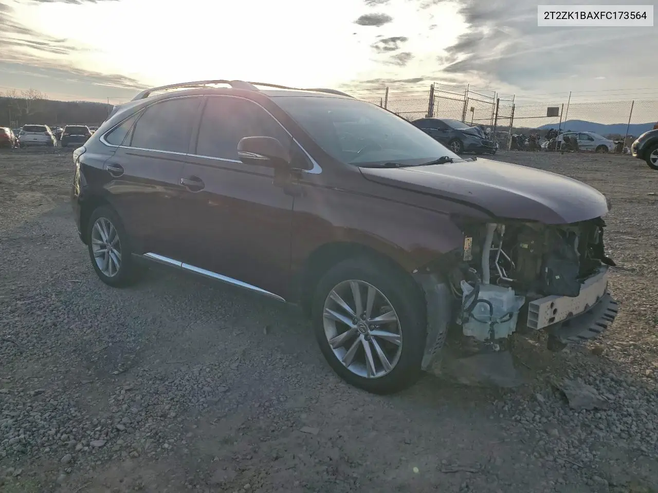 2T2ZK1BAXFC173564 2015 Lexus Rx 350