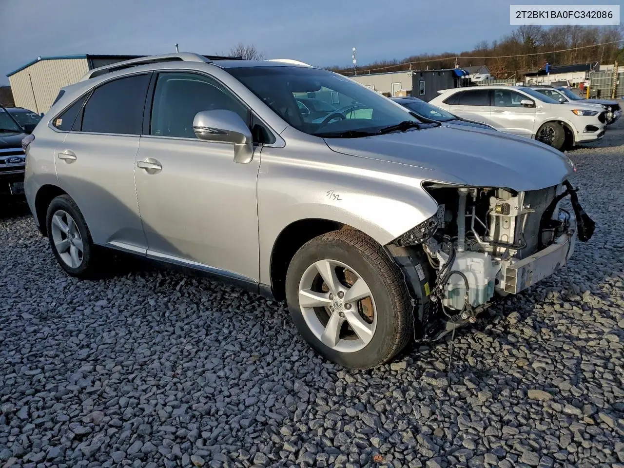 2T2BK1BA0FC342086 2015 Lexus Rx 350 Base