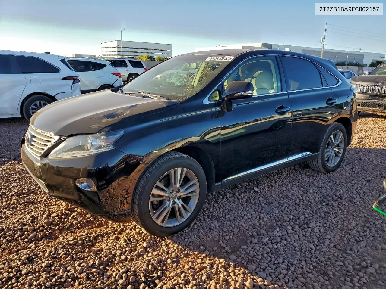2T2ZB1BA9FC002157 2015 Lexus Rx 450H