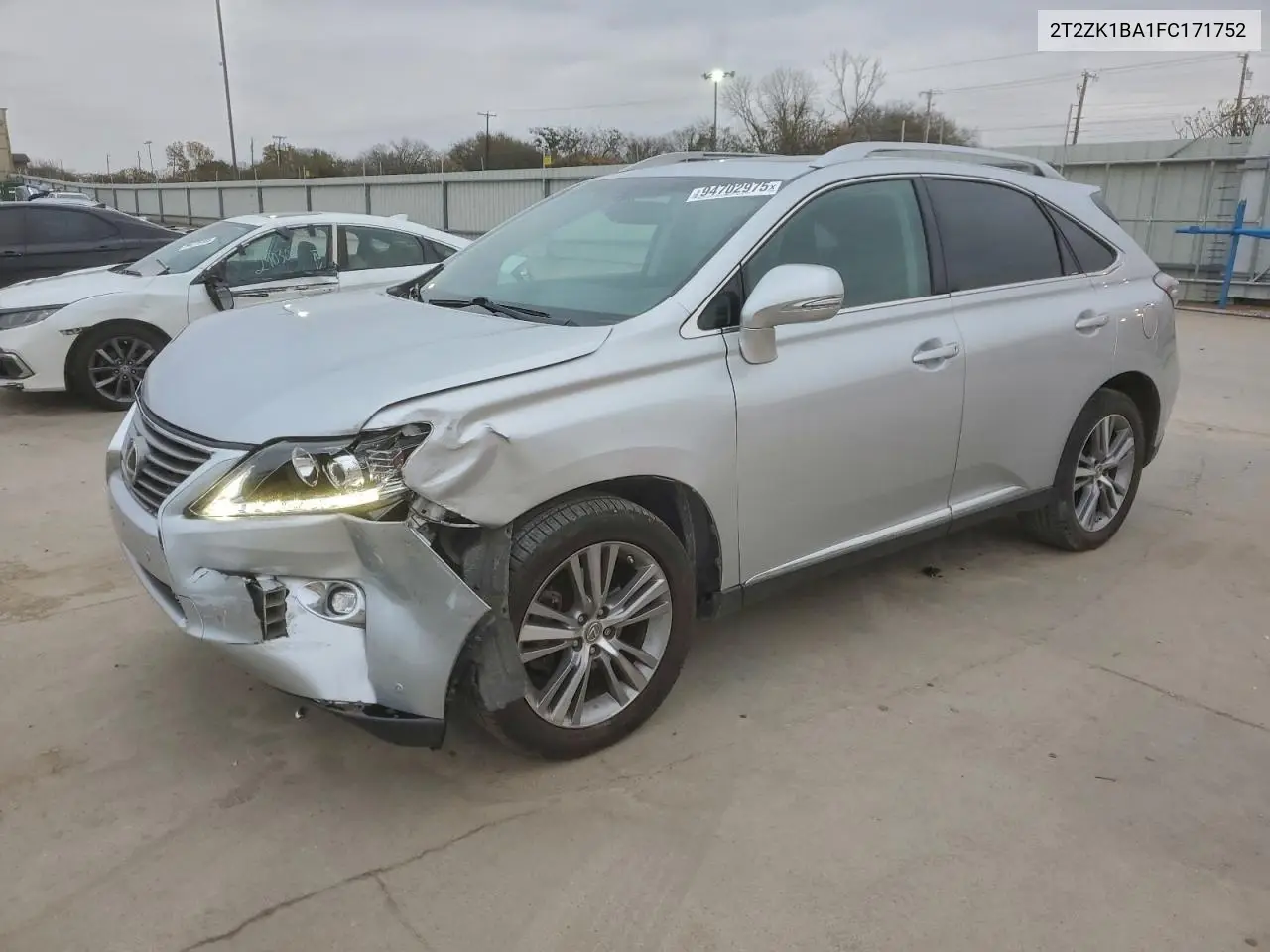 2T2ZK1BA1FC171752 2015 Lexus Rx 350