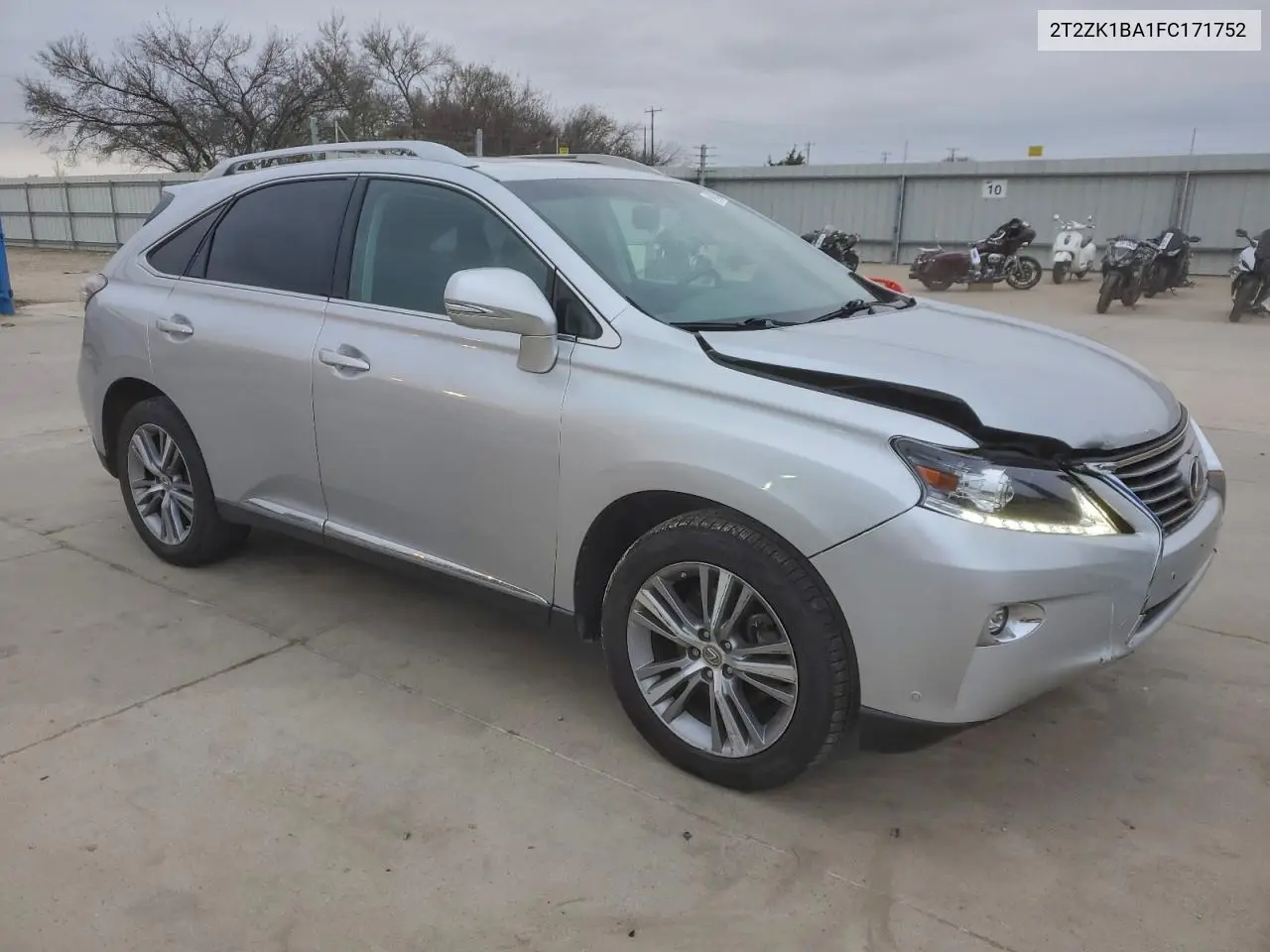 2T2ZK1BA1FC171752 2015 Lexus Rx 350