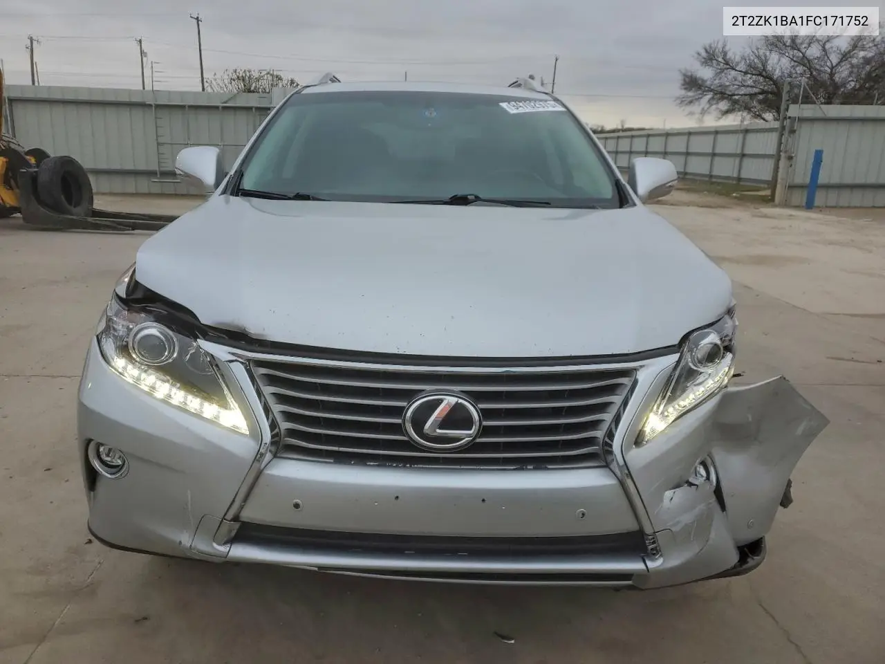 2T2ZK1BA1FC171752 2015 Lexus Rx 350