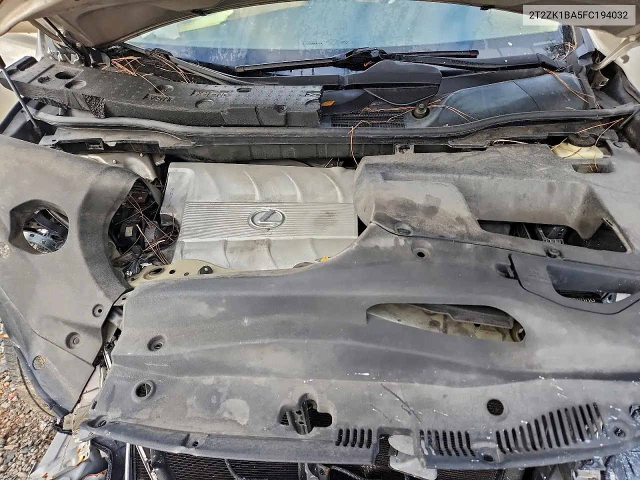 2T2ZK1BA5FC194032 2015 Lexus Rx 350