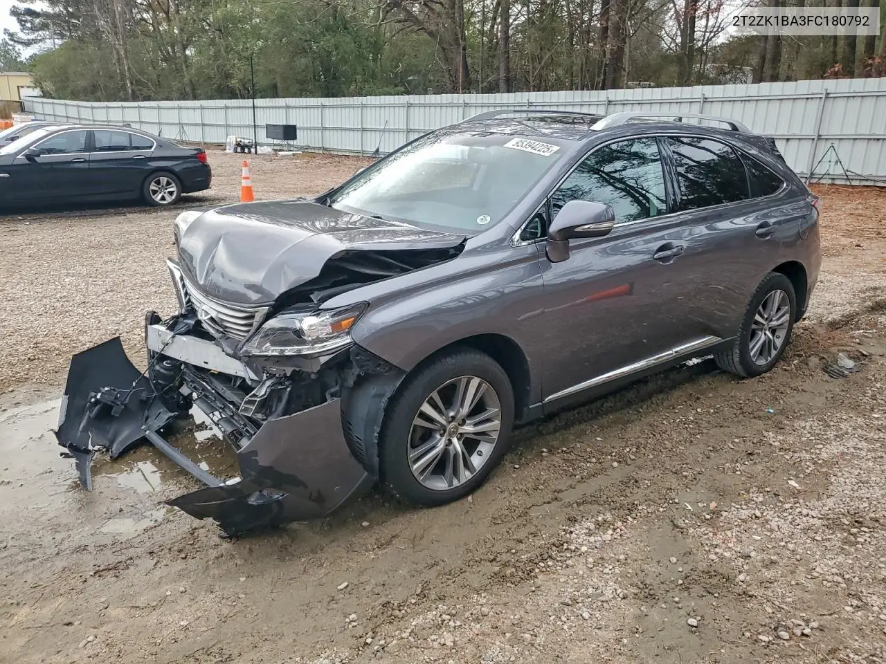 2T2ZK1BA3FC180792 2015 Lexus Rx 350