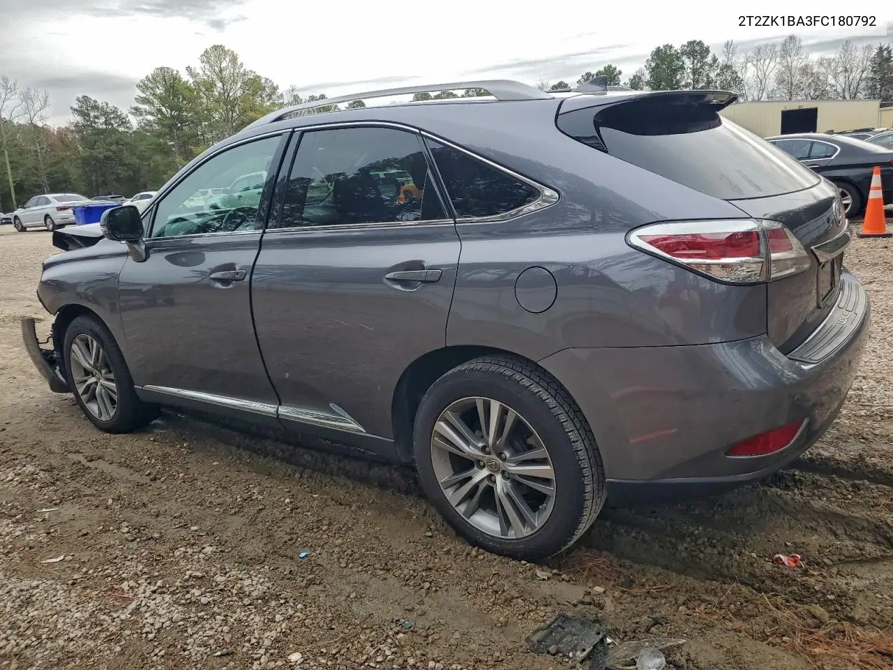 2T2ZK1BA3FC180792 2015 Lexus Rx 350