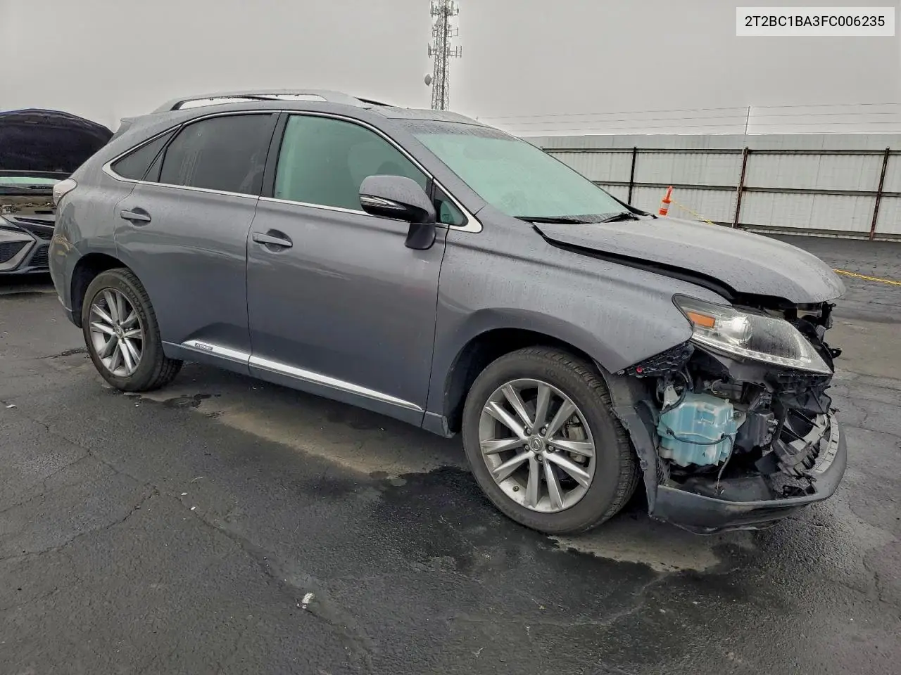 2T2BC1BA3FC006235 2015 Lexus Rx 450H