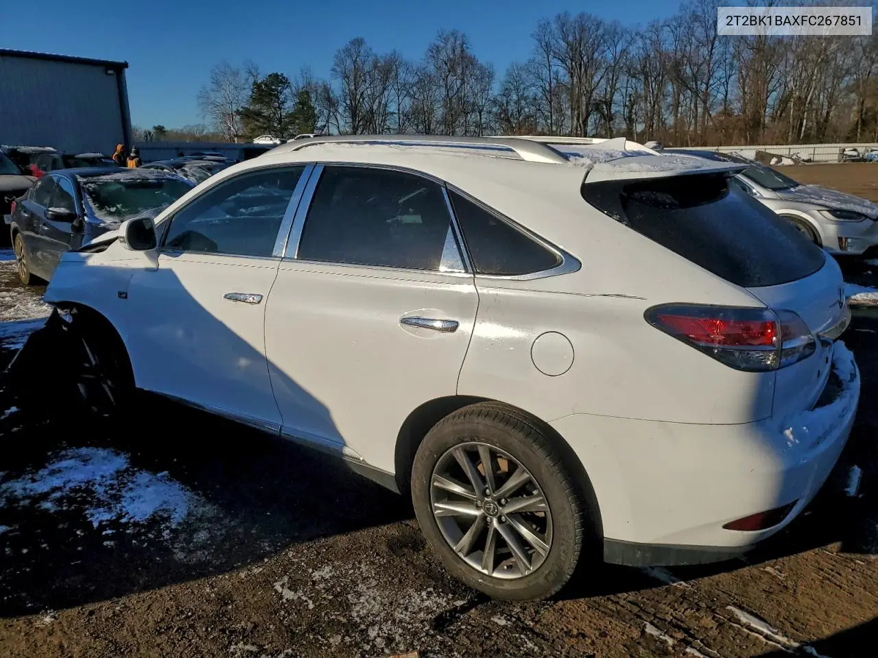 2T2BK1BAXFC267851 2015 Lexus Rx 350 Base