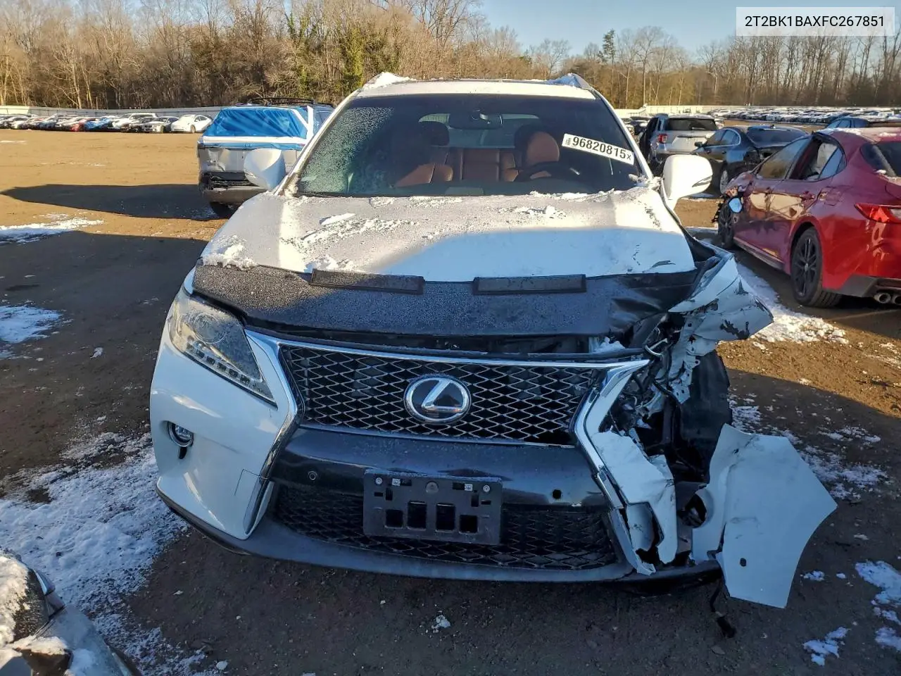 2T2BK1BAXFC267851 2015 Lexus Rx 350 Base