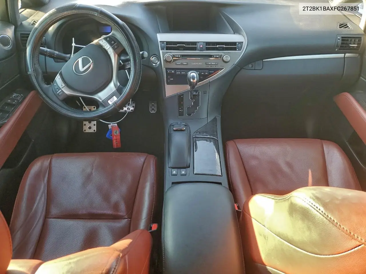 2T2BK1BAXFC267851 2015 Lexus Rx 350 Base