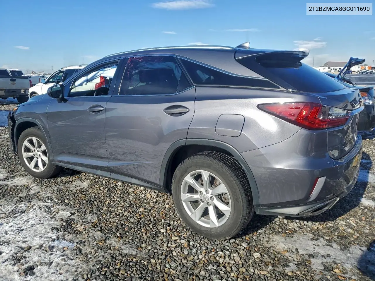2T2BZMCA8GC011690 2016 Lexus Rx 350 Base