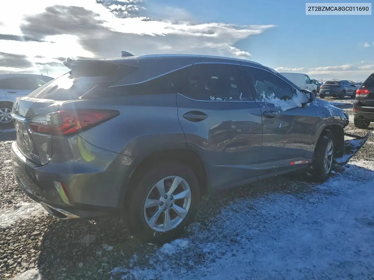 2T2BZMCA8GC011690 2016 Lexus Rx 350 Base