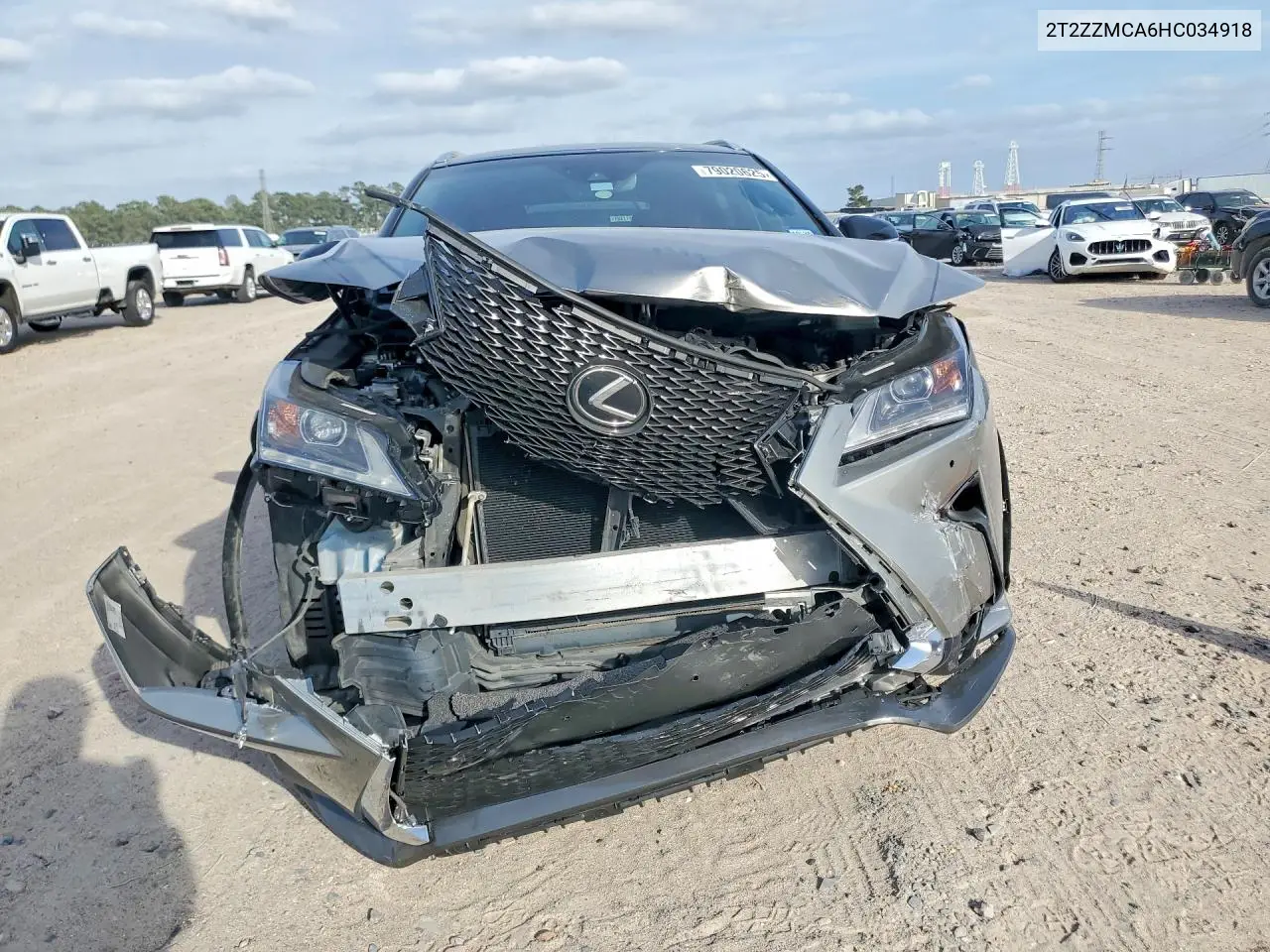 2T2ZZMCA6HC034918 2017 Lexus Rx 350 F Sport