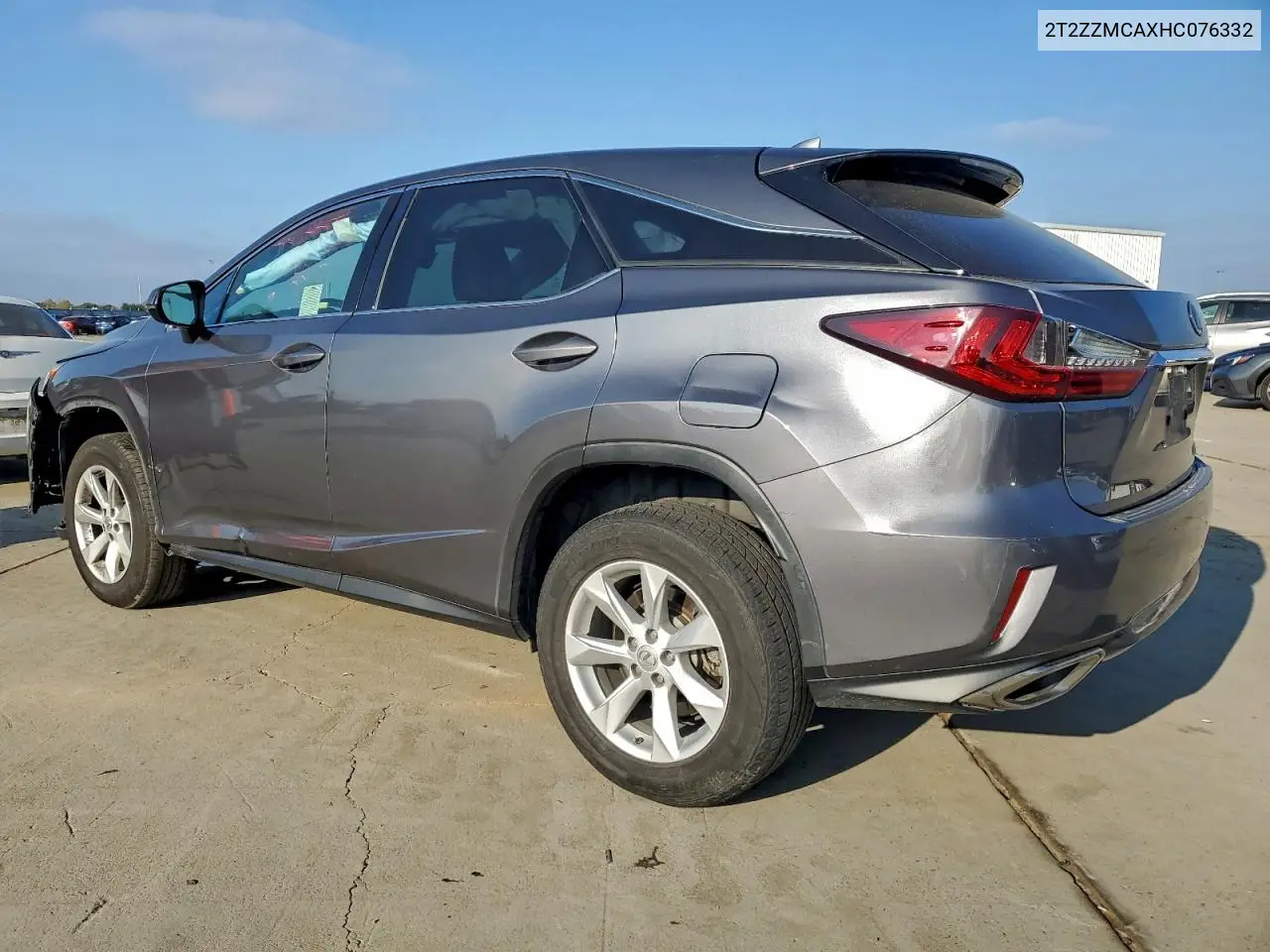2T2ZZMCAXHC076332 2017 Lexus Rx 350 Base