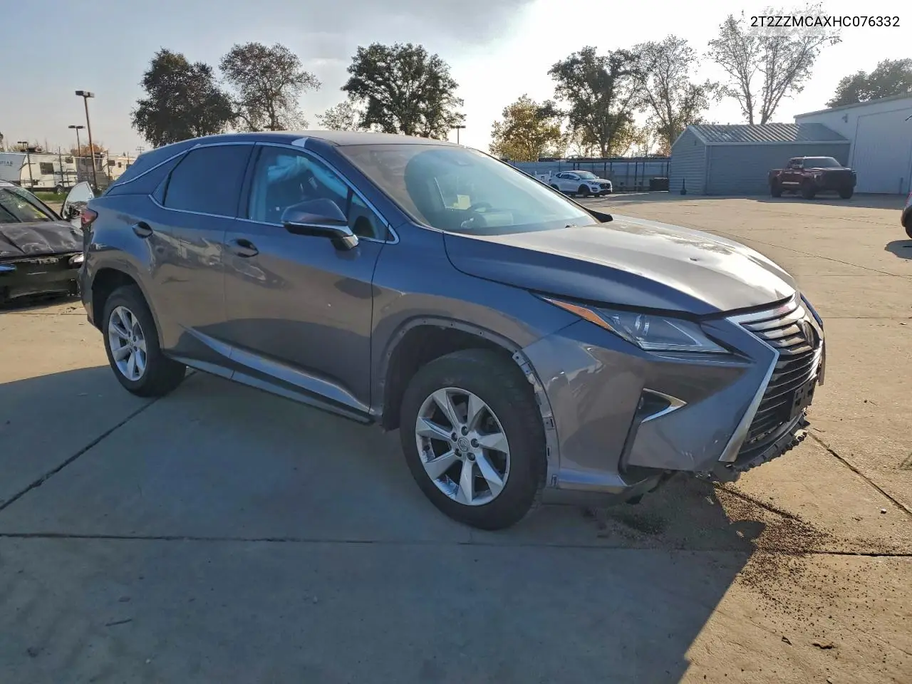 2T2ZZMCAXHC076332 2017 Lexus Rx 350 Base