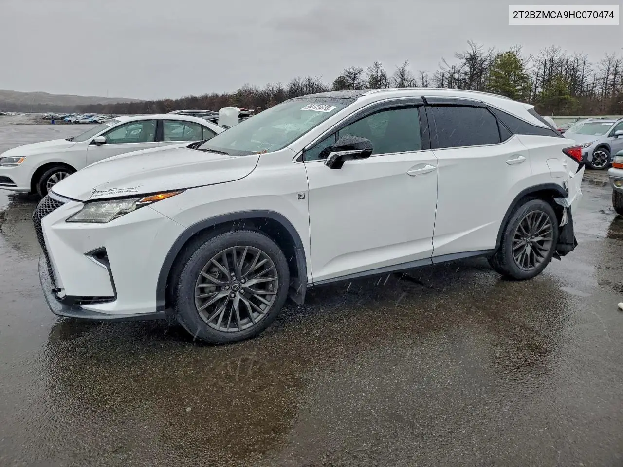 2T2BZMCA9HC070474 2017 Lexus Rx 350 Base