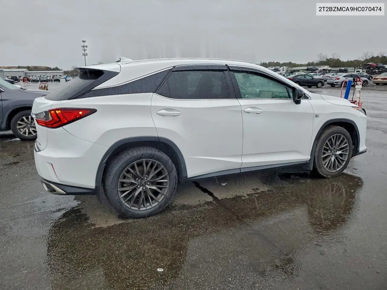 2T2BZMCA9HC070474 2017 Lexus Rx 350 Base