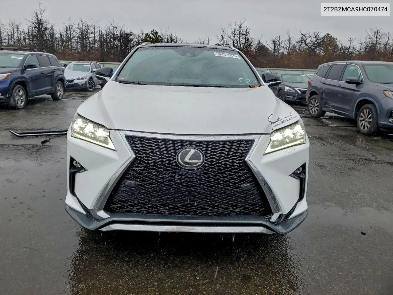 2T2BZMCA9HC070474 2017 Lexus Rx 350 Base
