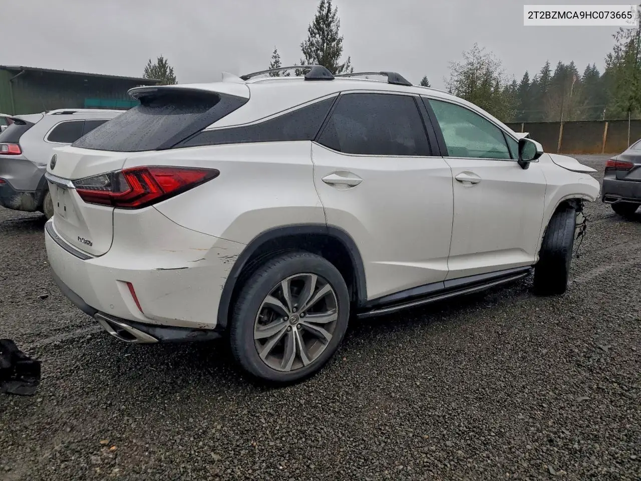 2T2BZMCA9HC073665 2017 Lexus Rx 350 Base
