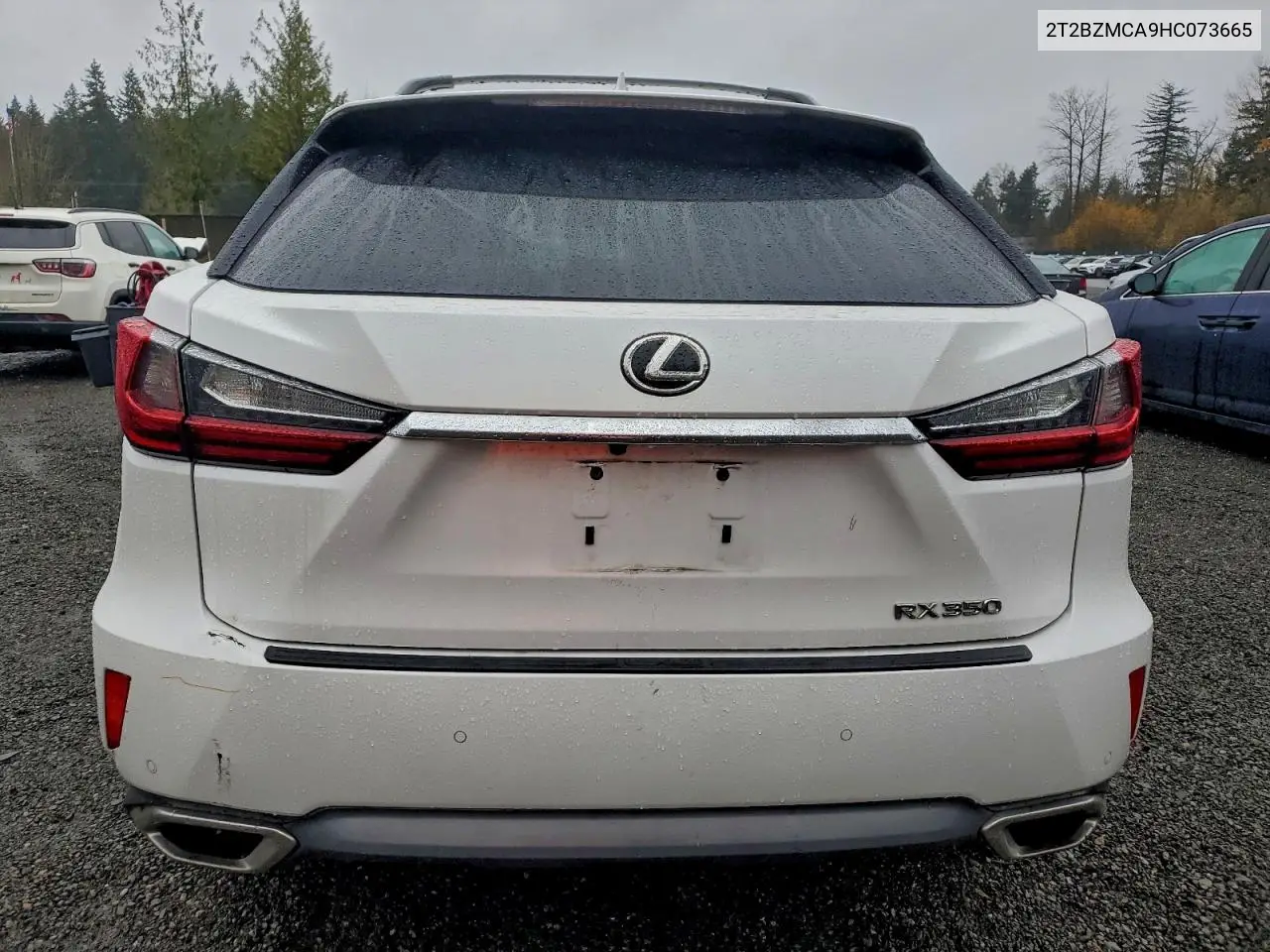 2T2BZMCA9HC073665 2017 Lexus Rx 350 Base