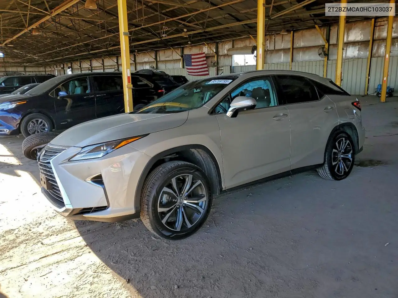 2T2BZMCA0HC103037 2017 Lexus Rx 350 Base
