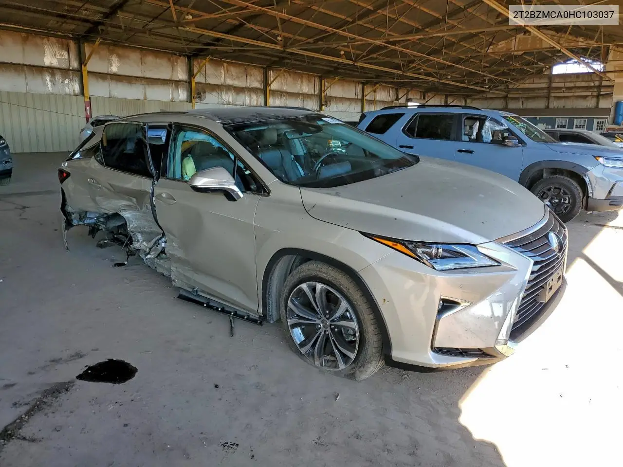 2T2BZMCA0HC103037 2017 Lexus Rx 350 Base