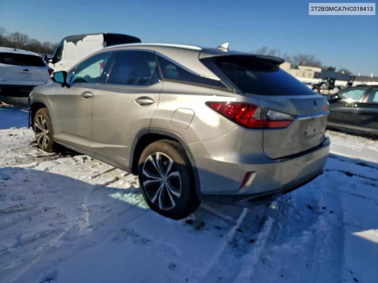 2T2BGMCA7HC018413 2017 Lexus Rx 450H Base