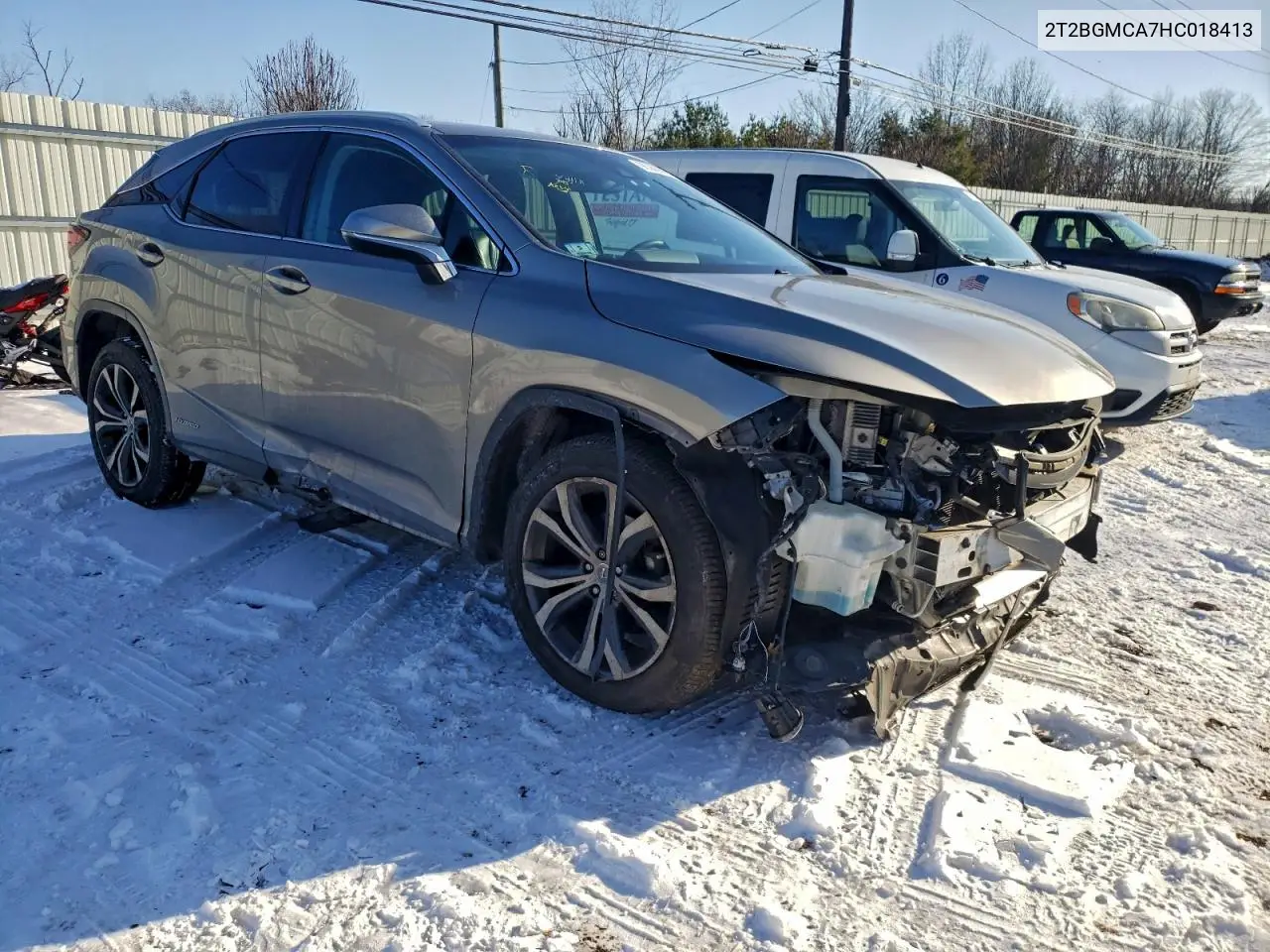 2T2BGMCA7HC018413 2017 Lexus Rx 450H Base
