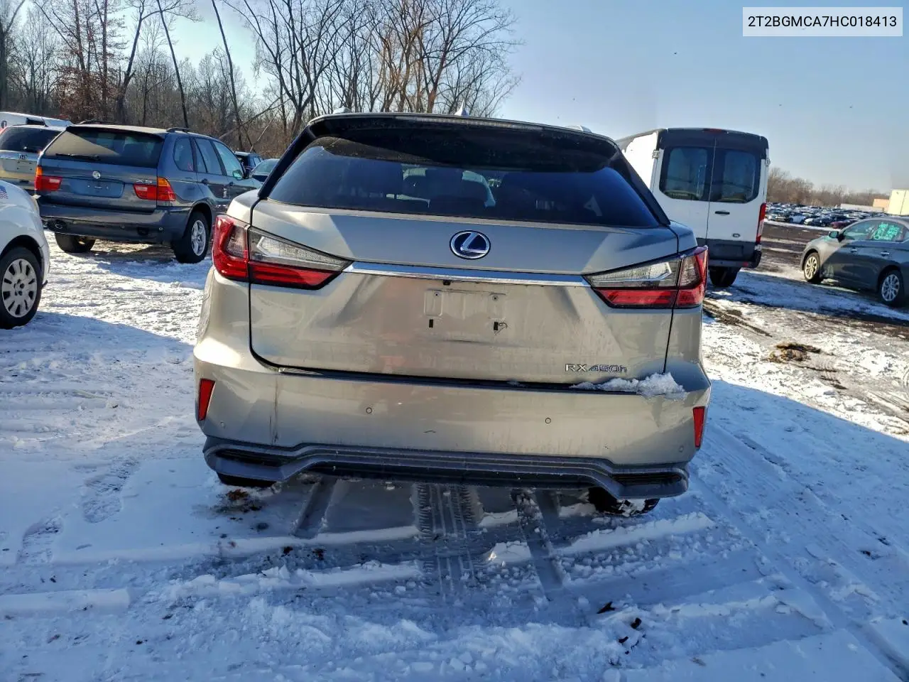 2T2BGMCA7HC018413 2017 Lexus Rx 450H Base