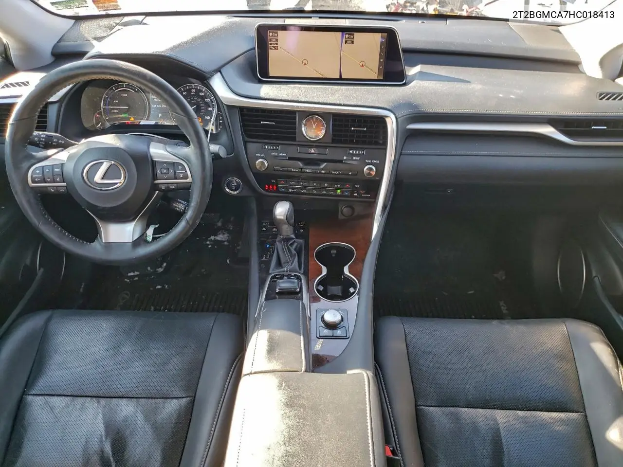 2T2BGMCA7HC018413 2017 Lexus Rx 450H Base