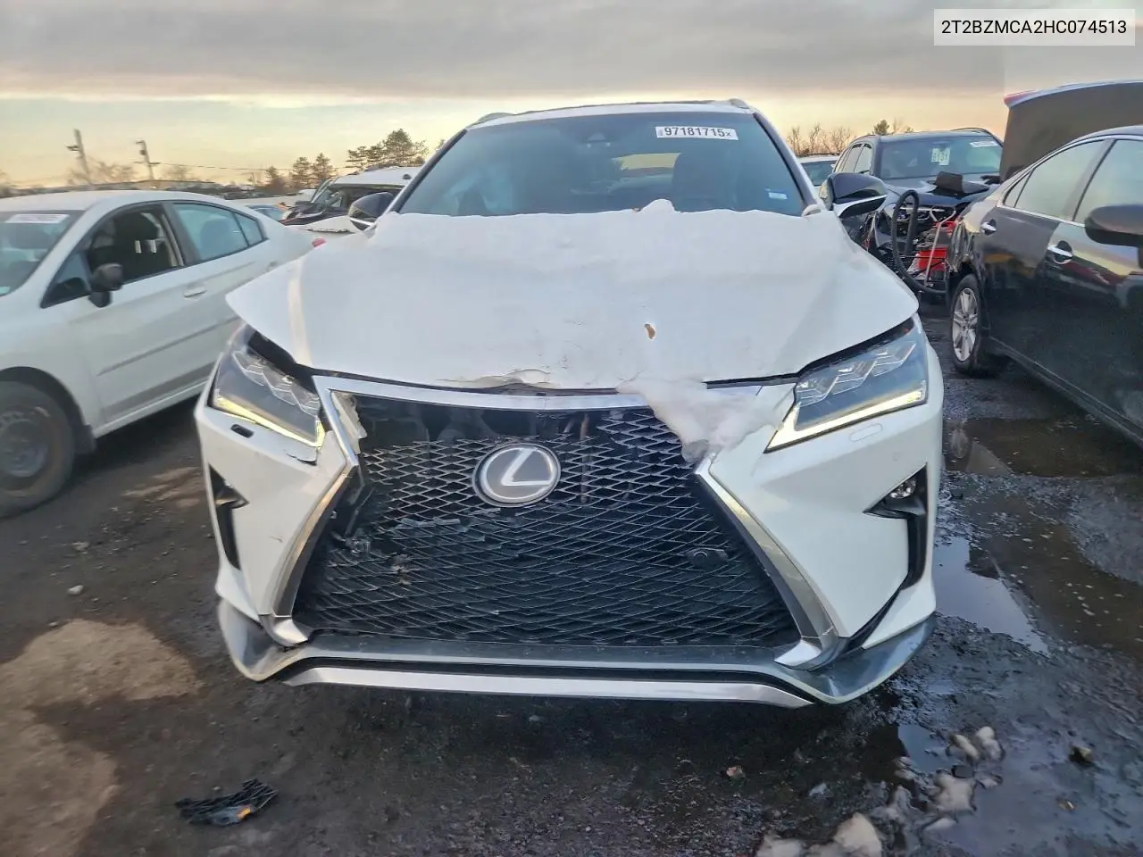2T2BZMCA2HC074513 2017 Lexus Rx 350 Base