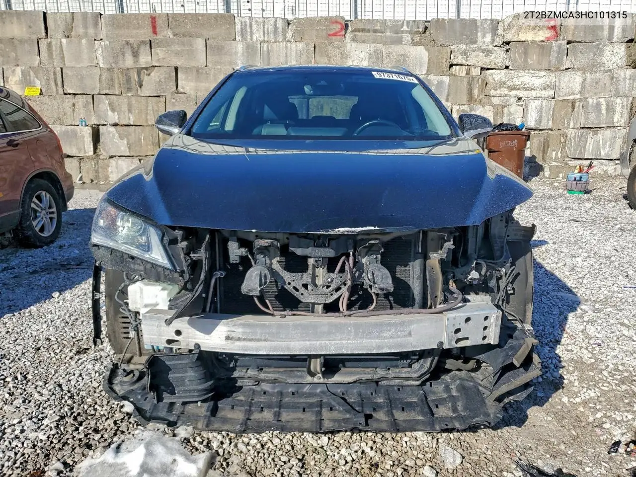 2T2BZMCA3HC101315 2017 Lexus Rx 350 Base