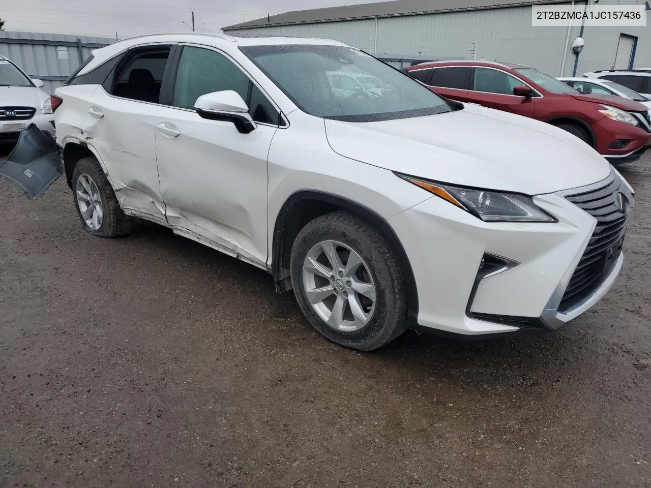 Auction sale of the 2018 Lexus RX , vin: 2T2BZMCA1JC157436, lot number: 37239534