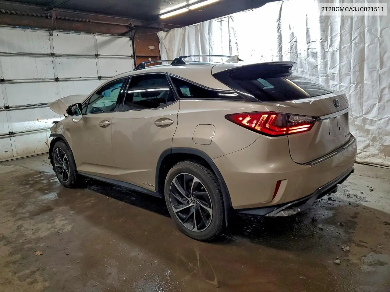 2T2BGMCA3JC021511 2018 Lexus Rx 450H Base