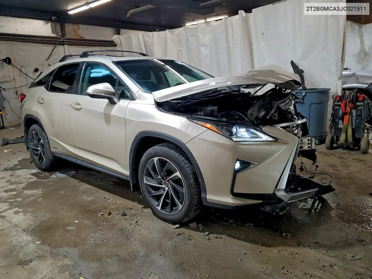 2T2BGMCA3JC021511 2018 Lexus Rx 450H Base