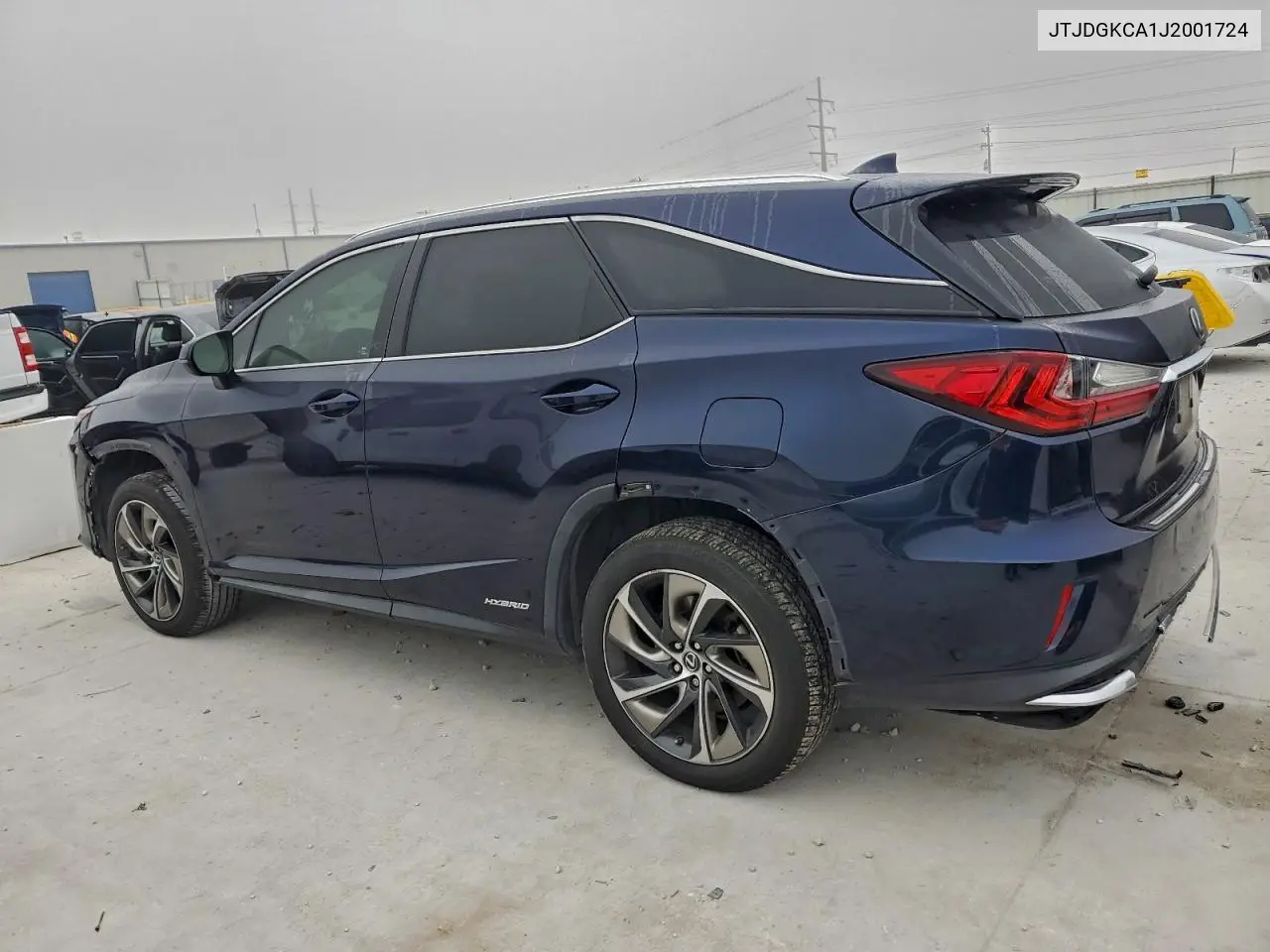 JTJDGKCA1J2001724 2018 Lexus Rx 450H L Base