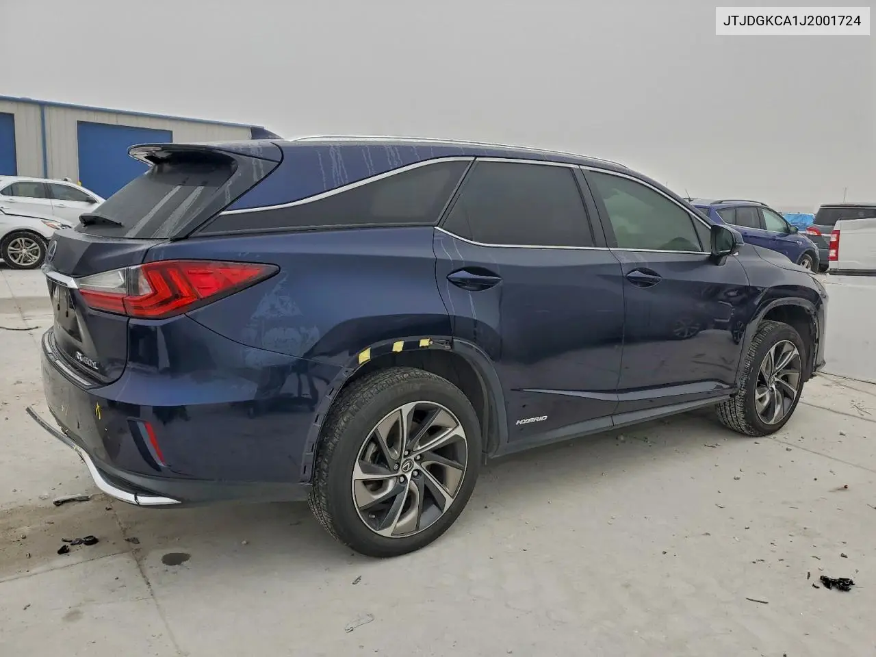 JTJDGKCA1J2001724 2018 Lexus Rx 450H L Base