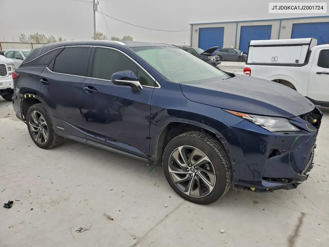 JTJDGKCA1J2001724 2018 Lexus Rx 450H L Base