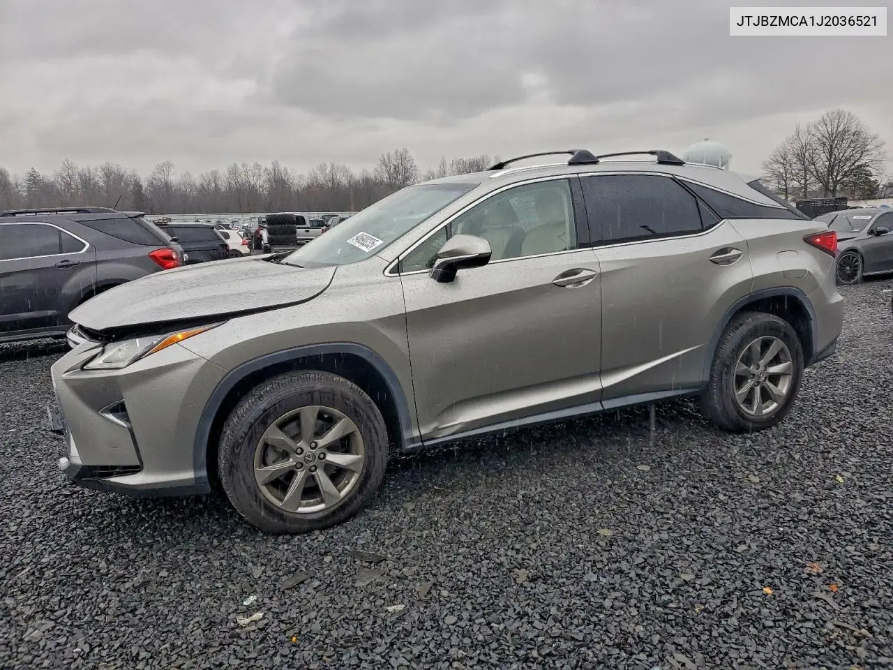 JTJBZMCA1J2036521 2018 Lexus Rx 350 Base