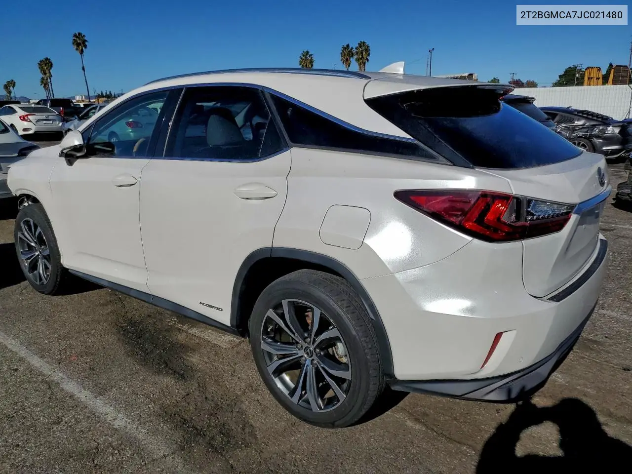 2T2BGMCA7JC021480 2018 Lexus Rx 450H Base