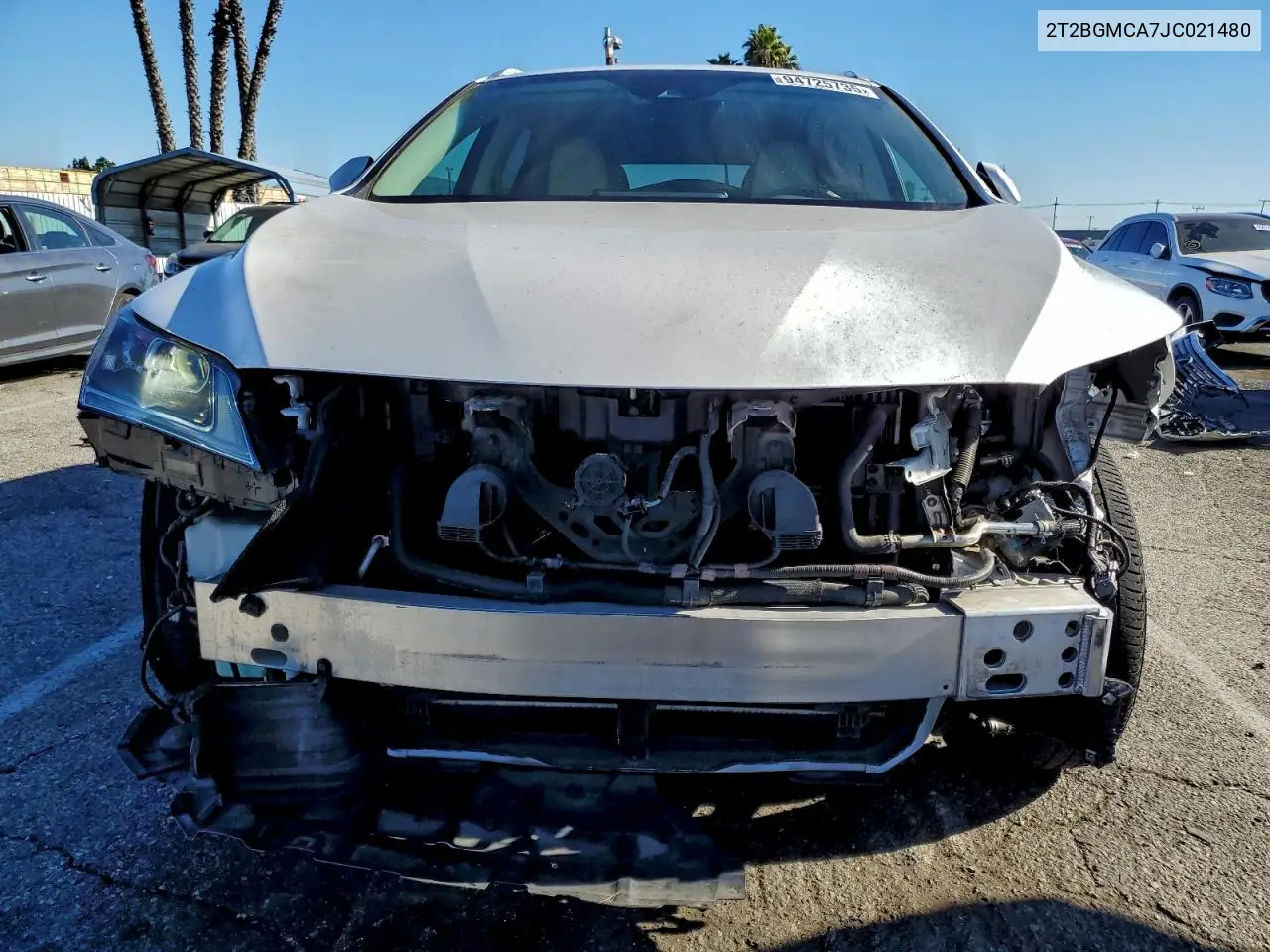 2T2BGMCA7JC021480 2018 Lexus Rx 450H Base