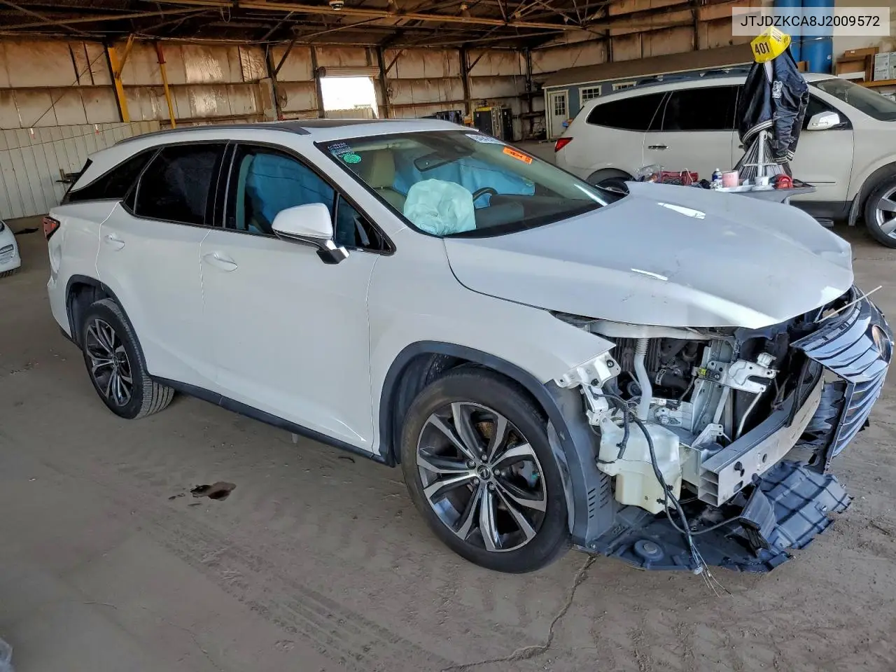 JTJDZKCA8J2009572 2018 Lexus Rx 350 L