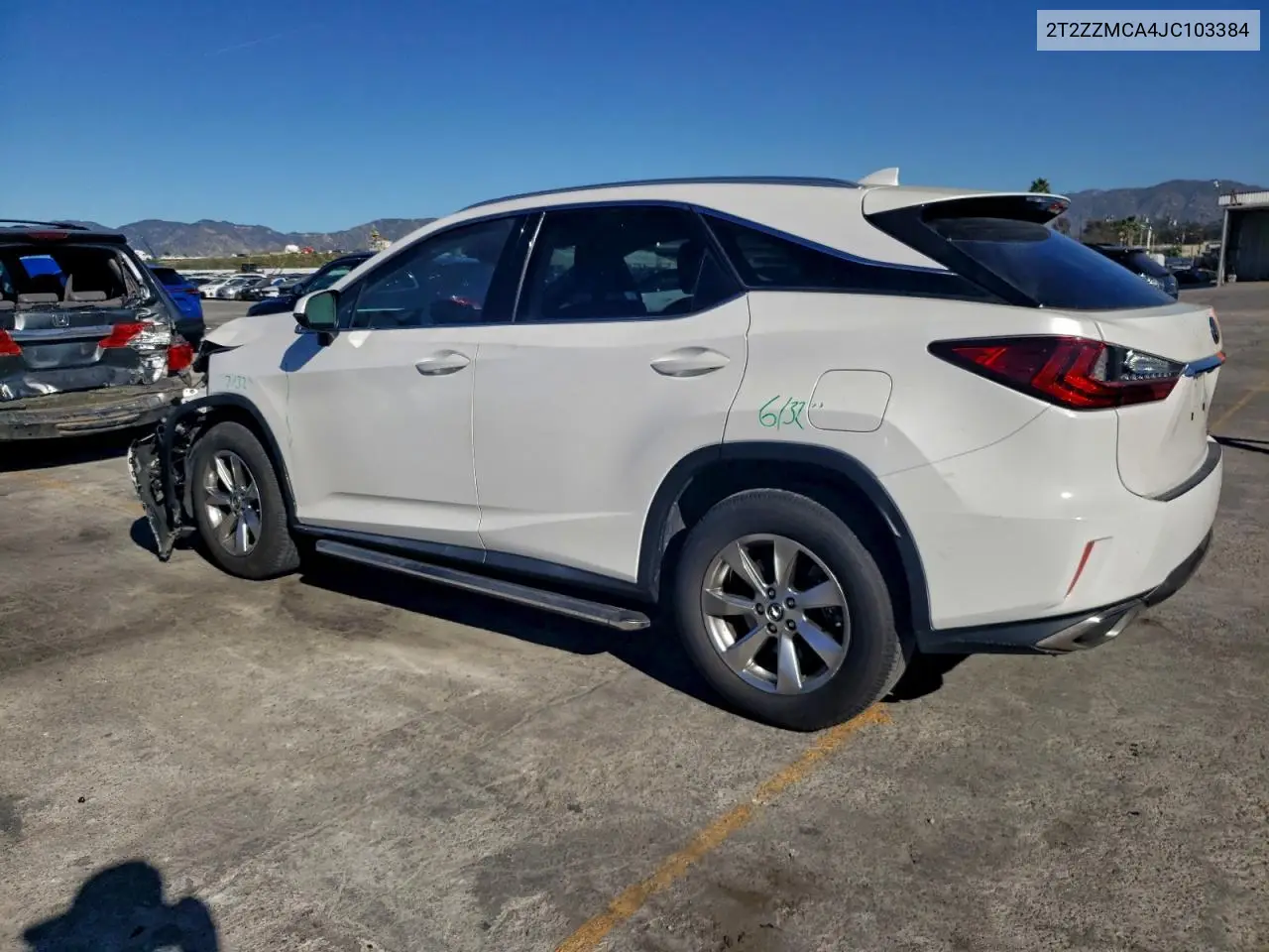 2T2ZZMCA4JC103384 2018 Lexus Rx 350 Base