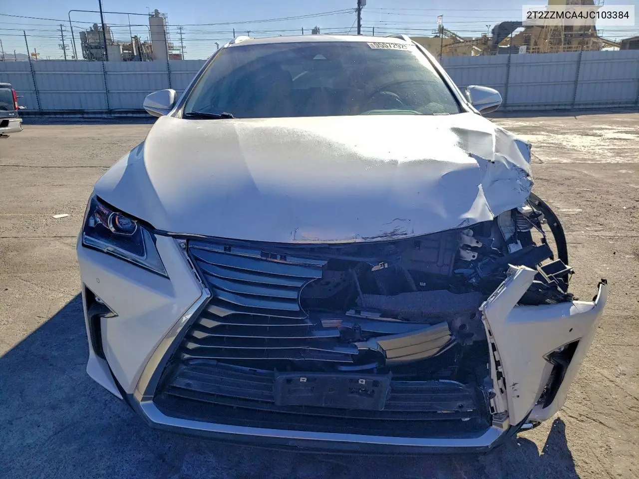 2T2ZZMCA4JC103384 2018 Lexus Rx 350 Base