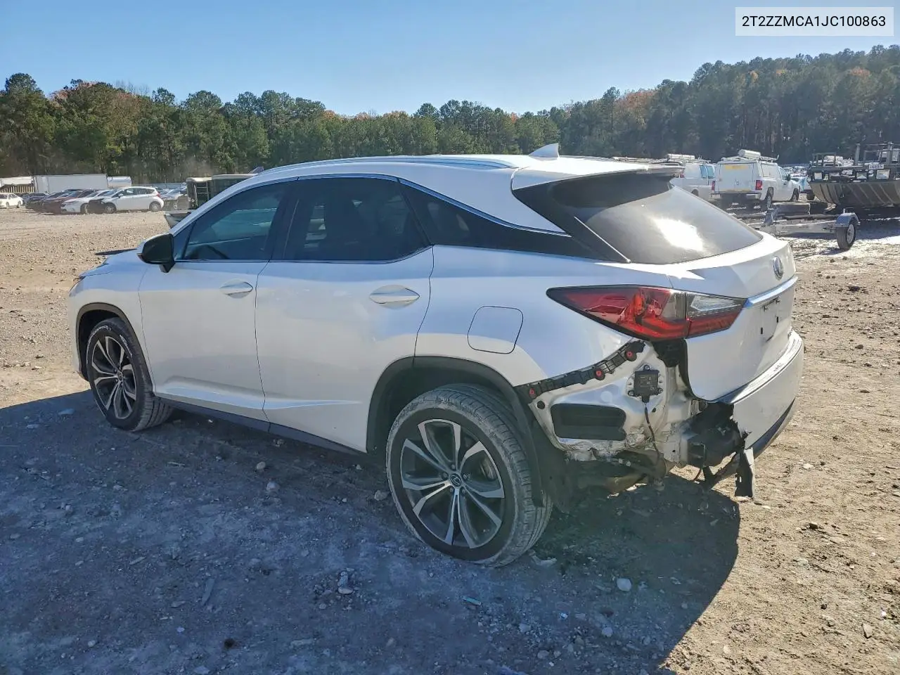 2T2ZZMCA1JC100863 2018 Lexus Rx 350 Base