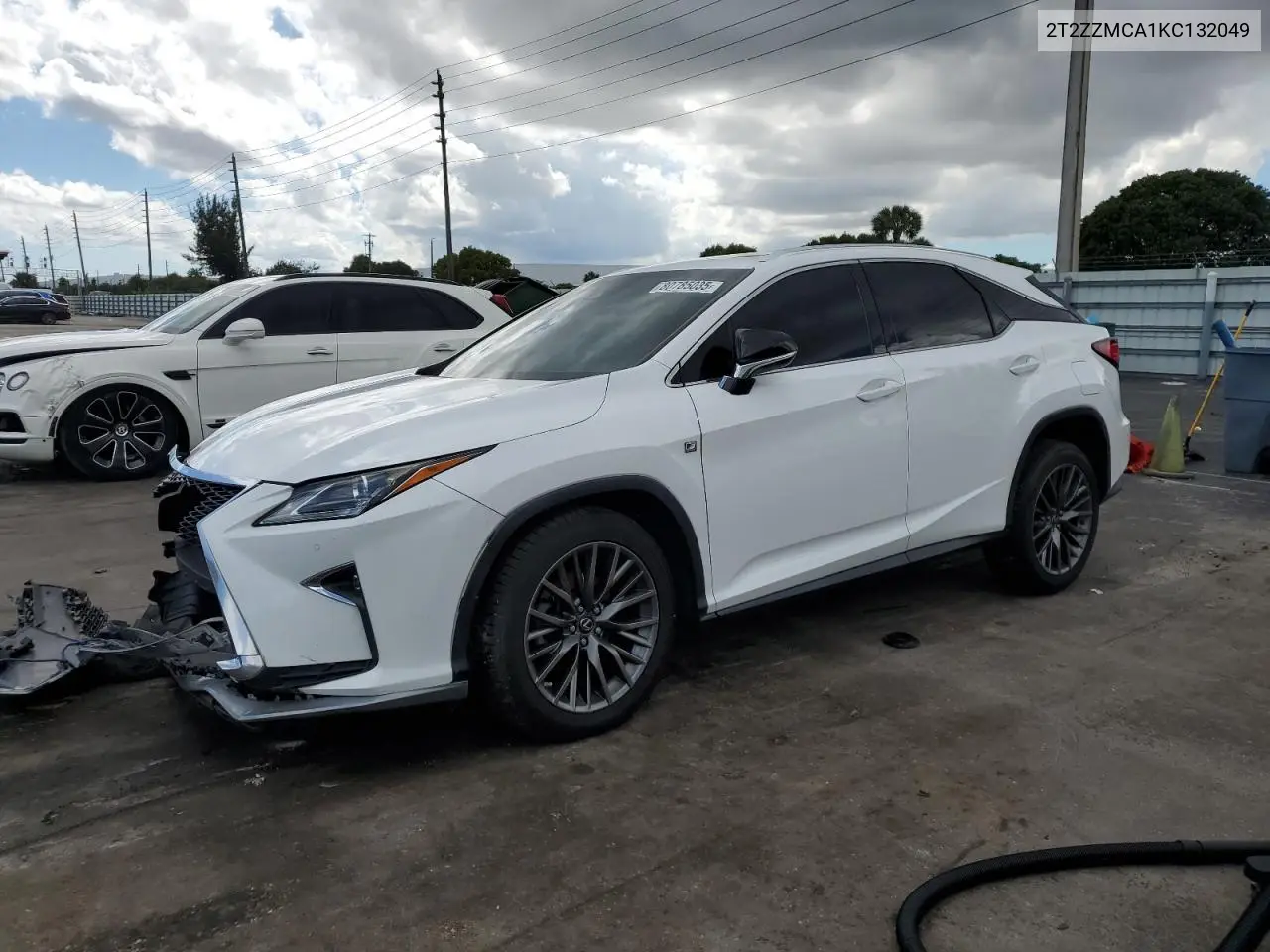2T2ZZMCA1KC132049 2019 Lexus Rx 350 Base