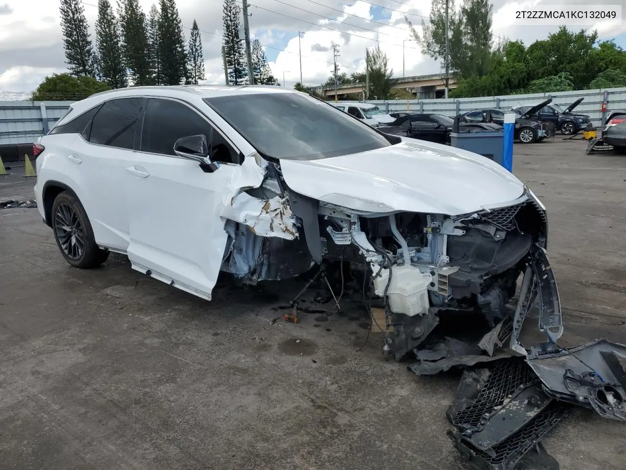 2T2ZZMCA1KC132049 2019 Lexus Rx 350 Base