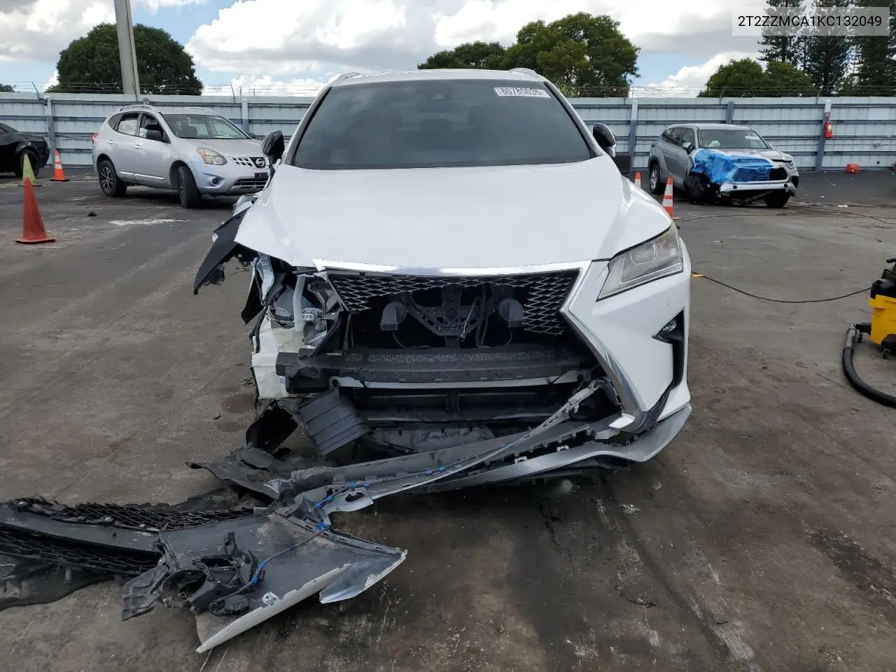 2T2ZZMCA1KC132049 2019 Lexus Rx 350 Base