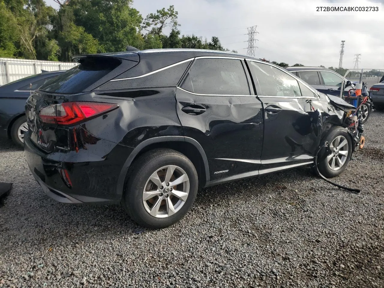 2T2BGMCA8KC032733 2019 Lexus Rx 450H Base