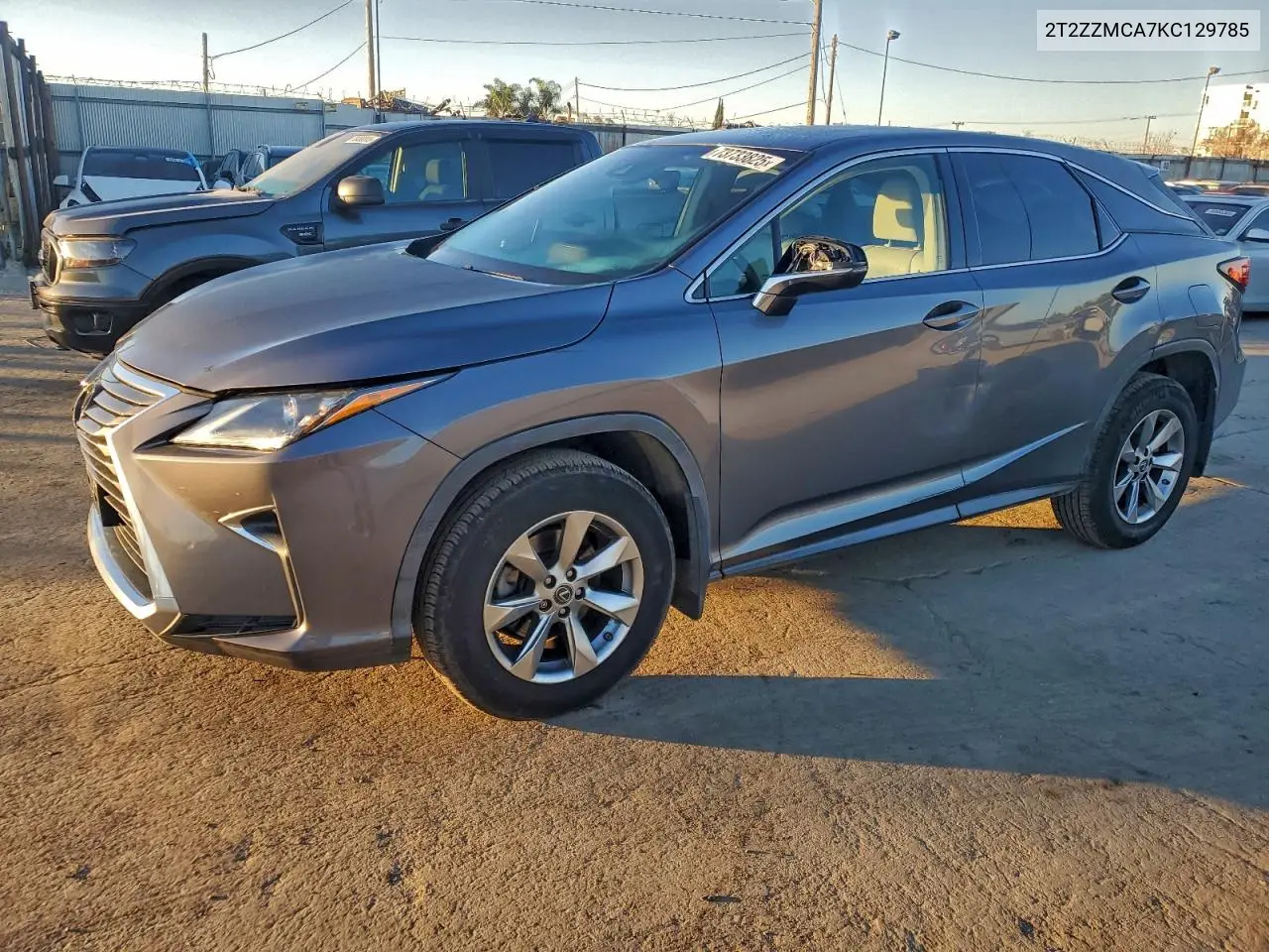 2T2ZZMCA7KC129785 2019 Lexus Rx 350 Base